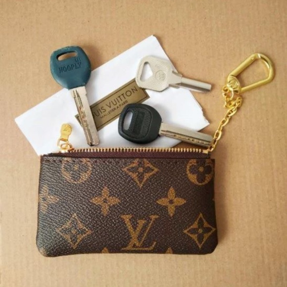 LV AUTHENTIC MINI COIN PURSE WITH HEAT STAMP